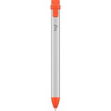 Logitech Crayon, Eingabestift silber/orange, für alle ab 2018 veröffentlichten iPads