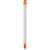 Logitech Crayon, Eingabestift silber/orange, für alle ab 2018 veröffentlichten iPads