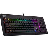 Thermaltake Level 20 GT RGB, Gaming-Tastatur schwarz, DE-Layout, Cherry MX RGB Speed Silver