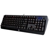 Tt eSPORTS Challenger Edge, Gaming-Tastatur schwarz, DE-Layout, Rubberdome