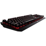 Tt eSPORTS Challenger Edge, Gaming-Tastatur schwarz, DE-Layout, Rubberdome