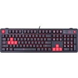 Tt eSPORTS Meka Pro Gaming, Gaming-Tastatur schwarz, DE-Layout, Cherry MX Blue