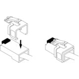 DeLOCK RJ45 Reparatur Clip Starter Set, Ersatzteil 16 Stück