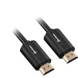 Sharkoon Kabel HDMI Stecker > HDMI Stecker schwarz, 2 Meter, HDMI 4K