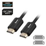 Sharkoon Kabel HDMI Stecker > HDMI Stecker schwarz, 2 Meter, HDMI 4K