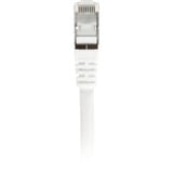 Sharkoon Patchkabel SFTP, RJ-45, mit Cat.7a Rohkabel weiß, 50cm