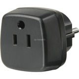 Brennenstuhl Reiseadapter USA, Japan/Schutzkontakt, Steckdosenadapter schwarz