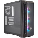 Cooler Master MasterBox MB520 ARGB, Tower-Gehäuse schwarz, Tempered Glass