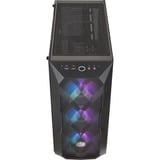 Cooler Master MasterBox TD500 MESH, Tower-Gehäuse schwarz, Tempered Glass