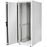 Digitus Netzwerkschrank Dynamic Basic Serie - 600x800 mm (BxT), IT-Schrank hellgrau, 32 Höheneinheiten