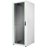 Digitus Netzwerkschrank Dynamic Basic Serie - 800x800 mm (BxT), IT-Schrank hellgrau, 42 Höheneinheiten