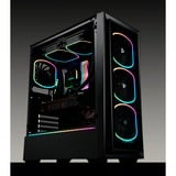 Enermax SquA RGB 3 Fan Pack 120x120, Gehäuselüfter schwarz, inkl. RGB-Steuerbox, 120 mm