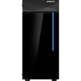 GIGABYTE GB-C200G, Tower-Gehäuse schwarz, Tempered Glass