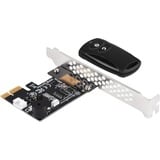 SilverStone SST-ES02-PCIe, Fernbedienung schwarz