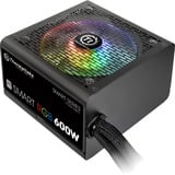 Thermaltake Smart RGB 600W, PC-Netzteil schwarz, 2x PCIe, RGB, 600 Watt