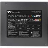 Thermaltake Toughpower GF1 ARGB 650W, PC-Netzteil schwarz, 4x PCIe, Kabel-Management, 650 Watt