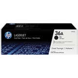 HP Toner schwarz 36A (CB436AD) Doppelpack