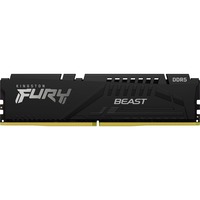 Kingston FURY DIMM 16 GB DDR5-5200  , Arbeitsspeicher schwarz, KF552C36BBE-16, Fury Beast    , AMD EXPO