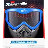 ZURU X-SHOT Face Mask, Schutzbrille blau/grau