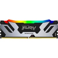 Kingston FURY DIMM 16 GB DDR5-6000  , Arbeitsspeicher schwarz/silber, KF560C32RSA-16, Fury Renegade RGB, INTEL XMP