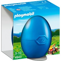 PLAYMOBIL 4943 Junge mit Kindertraktor, Konstruktionsspielzeug 