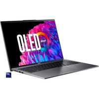 Acer Swift Go 16 OLED (SFG16-72-78PS), Notebook grau, Intel® Core™ Ultra 7 155H, Intel® Arc™ Graphics, 16 GB LPDDR5X, 1 TB SSD, Windows 11 Home 64-Bit