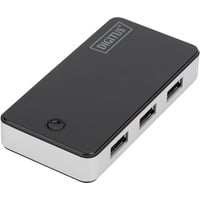 Digitus 4-Port USB 3.0 Hub, USB-Hub schwarz