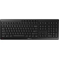 CHERRY STREAM KEYBOARD WIRELESS, Tastatur schwarz, EU-Layout (QWERTY), Cherry SX-Scherentechnologie