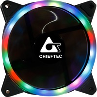 Chieftec AF-12RGB, Gehäuselüfter schwarz/weiß