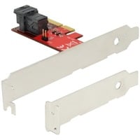 DeLOCK PCIe x4 Karte >1x SFF-8643 NVMe, Controller 