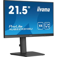 iiyama ProLite XUB2293HSU-B7, LED-Monitor 54.5 cm (21.5 Zoll), schwarz (matt), FullHD, IPS, Adaptive-Sync, 100Hz Panel