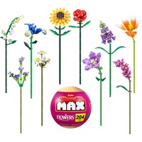 ZURU MAX Premium Flowers Collection, Konstruktionsspielzeug sortierter Artikel