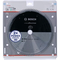 Bosch Kreissägeblatt Standard for Aluminium, Ø 305mm, 96Z Bohrung 30mm, für Akku-Kappsägen