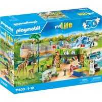 PLAYMOBIL 71600 My Life Mein großer Erlebnis-Zoo, Konstruktionsspielzeug 