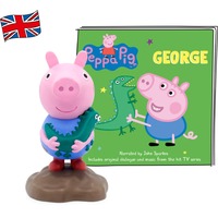 Tonies Peppa Pig - George Pig, Spielfigur Hörspiel mit Liedern, englische Sprachausgabe