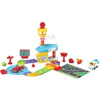 VTech Tut Tut Baby Flitzer - Fröhlicher Flughafen, Spielgebäude mehrfarbig, Inkl. Tut Tut Baby Flitzer - Flugzeug