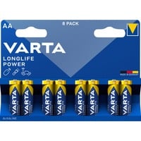 VARTA High Energy, Batterie 8 Stück, AA