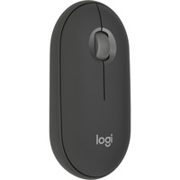 Logitech Pebble Mouse 2 M350s, Maus graphit, Bluetooth, für Windows/macOS/iPadOS/Android/ChromeOS/Linux