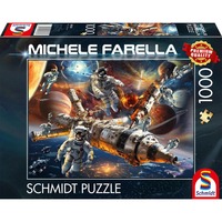 Schmidt Spiele Michele Farella: Magische Sternenwelten - Schwerelos im All, Puzzle 1000 Teile