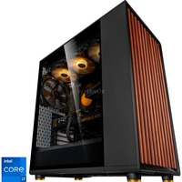 ALTERNATE Gaming-PC Design Edition • RTX 4070 Ti SUPER • Intel® Core™ i7-14700K • 32 GB RAM schwarz/holz, Windows 11 Home 64-Bit