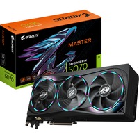 GIGABYTE GeForce RTX 5070 AORUS Master, Grafikkarte DLSS 4, 3x DisplayPort, 1x HDMI 2.1