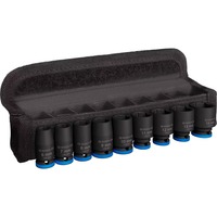 Bosch PRO Impact Steckschlüsseleinsatz-Set 1/4", 9-teilig schwarz, Standard