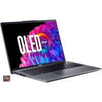 Acer Swift Go 14 OLED (SFG14-63-R3XB), Notebook grau, AMD Ryzen 7 8845HS, AMD Radeon 780M, 16 GB, 1 TB SSD, Windows 11 Home 64-Bit