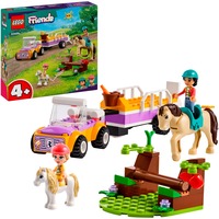 LEGO 42634 Friends Pferde- und Pony-Anhänger, Konstruktionsspielzeug 