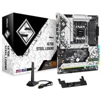 ASRock X670E Steel Legend, Mainboard silber/schwarz