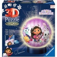 Ravensburger 3D Puzzle-Ball Nachtlicht Gabby's Dollhouse 