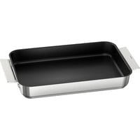 Siemens Pro Induction Flex Pfanne HZ9FF010 edelstahl/schwarz, groß, 45 x 26cm