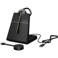 Jabra Engage 55 SE - USB-C UC Convertible, Headset schwarz, Mono, USB-C, UC, mit Ladestation