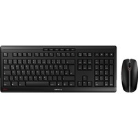 CHERRY STREAM DESKTOP, Desktop-Set schwarz, EU-Layout (QWERTY), Cherry SX-Scherentechnologie