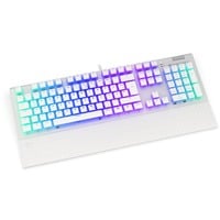 ENDORFY Omnis Pudding Onyx White, Gaming-Tastatur weiß, DE-Layout, Kailh RGB Red